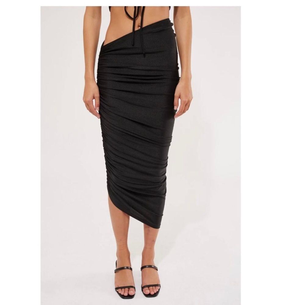 Lioness Monaco Asymmetrical Midi Skirt